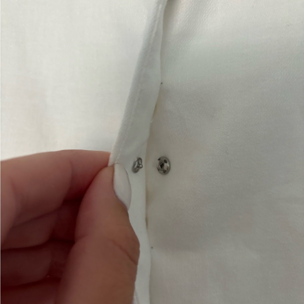 Banana Republic white linen blend shift dress - Picture 5 of 5